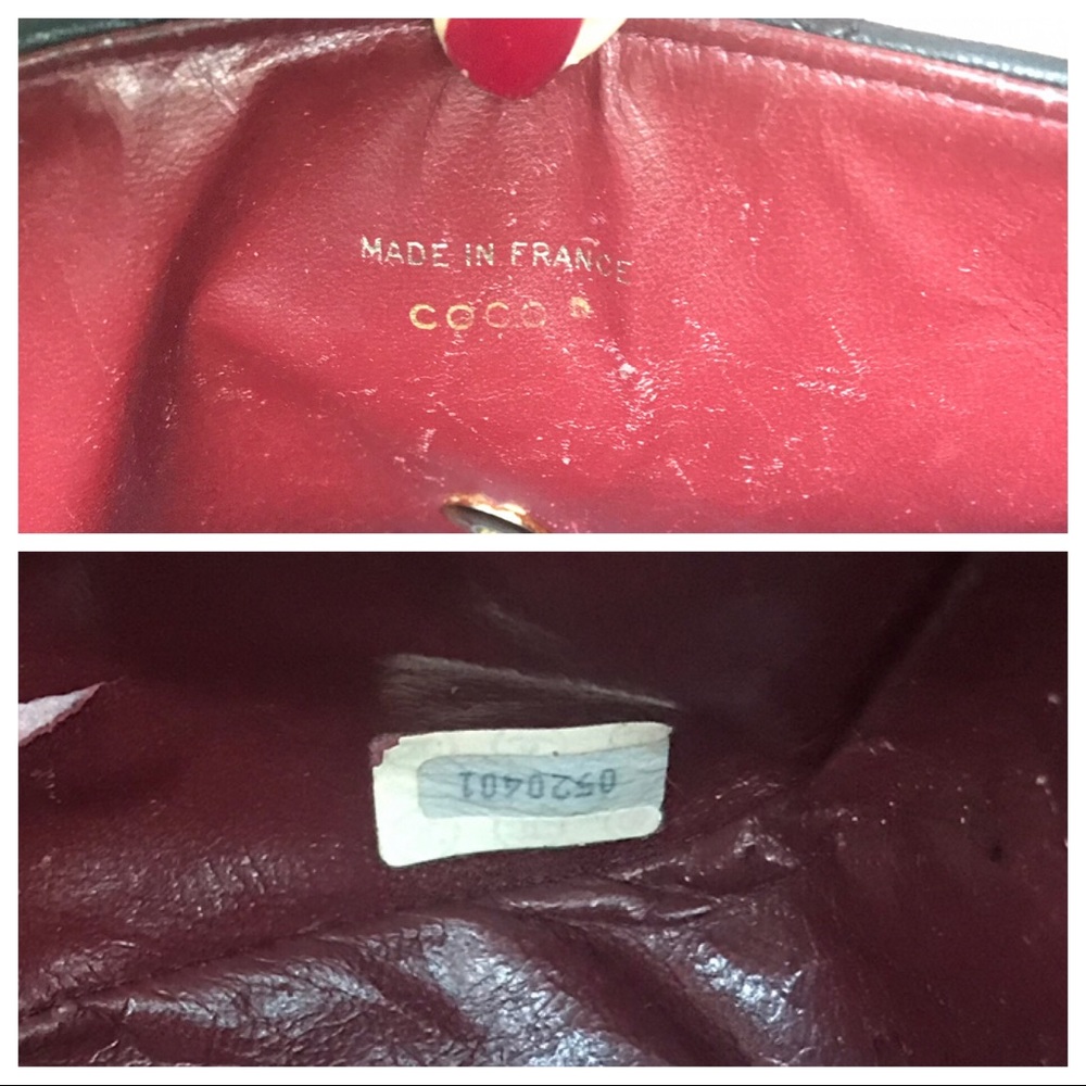 Authentic CHANEL LAMBSKIN CROSSBODY - Picture 7 of 8